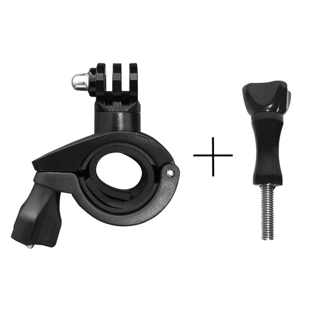 360 Degree Rotation Bike Bicycle Motorcycle Handlebar Handle Bar Mount Holder for Go-pros Hero 8 7 6 5 4 Camera Accessories