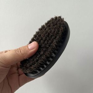Cepillo de limpieza de barba de cerdas suaves de jabalí al por mayor para hombres - Product Image 4