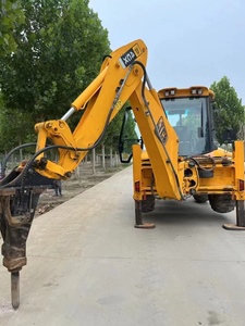 รถเทรลเลอร์มือสองรถแบคโฮเดอร์4cx JCB รถแบคโฮเดอร์โหลดแบบดั้งเดิม2019 UK อเนกประสงค์3CX 4CX 4x4