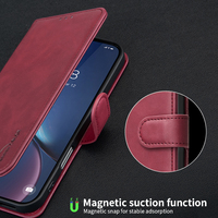 Étui portefeuille magnétique couleur unie anti-RFID pour Infinix Note 50 Pro Plus 4G Note 40 Pro+ 5G, coque en cuir à rabat