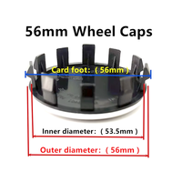 Enjoliveurs de roue ABS 56mm 68mm pour BMW E46 E39 E60 E90 E87 E53 X1 X3 X5 X7 M3 M4 M6, avec logo emblème, accessoires automobiles