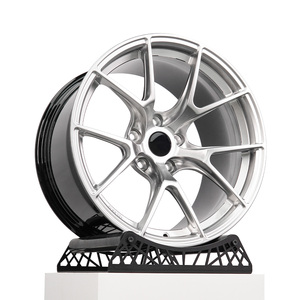 Rines Ligeros KE Maiersu Plateados Forjados de 17 18 19 20 21 Pulgadas 5x120 5x114.3 de <span class=keywords><strong>1</strong></span> Pieza para BMW F30 E60 Tesla Mustang - Product Image 3