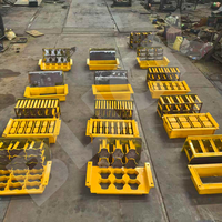 Machine automatique de fabrication de blocs de béton QT4-40A, machine à briques creuses en ciment, ligne de production de briques