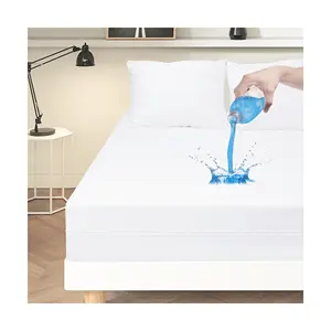 matratze abdeckung 60 75 Suppliers-Premium Reiß verschluss Hypo allergen Encasement Bed Bug Matratzen bezug Full Size Water proof Matratze Protector