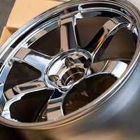 Rines Monobloque Cóncavos Profundos de 18-22 Pulgadas, XL 5x114.3 5x120 5x112 6x139.7, Forjados a Medida para Tesla, BMW M4, M3, Mustang, con Certificación DOT