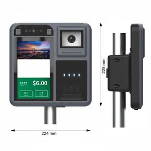 Terminal de validation de billets de bus en boucle ouverte 4G GPS avec paiement par carte pour la collecte automatique des tarifs de transport intelligent POS P18-Q - Product Image 2