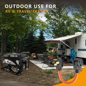 NEMA 14-50P Để 6-50R Thợ Hàn Adapter Dây Thợ Hàn Cắm Dây Điện Nhiệm Vụ Nặng Nề STW 8awg 50amp 250V Cho Máy Hàn Sử Dụng - Product Image 6