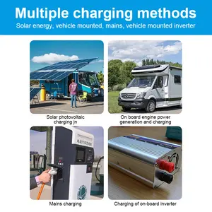 Stockage d'énergie solaire Portable, <span class=keywords><strong>batterie</strong></span> au Lithium 1000w <span class=keywords><strong>batterie</strong></span> de banque d'énergie réglable ca de plus grande capacité pour système d'énergie solaire/ - Product Image 6