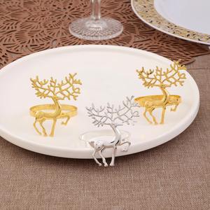 Luxury Iron Round <b>Napkin</b> Rings <b>Holders</b> Stocked Durable Eco-Friendly for Wedding Table Decoration - Product Image 4