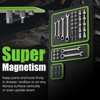 3 pièces de pièces d'outils magnétiques Tapis et outil de ramassage magnétique télescopique, support d'outil magnétique flexible