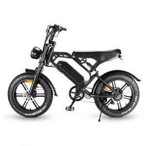 2023 nuevo producto 750W Motor eléctrico ciudad bicicleta doble suspensión y baterías eléctrica neumático gordo bicicleta todoterreno bicicleta eléctrica - Product Image 6