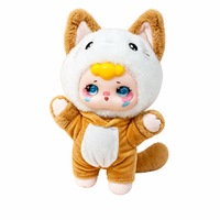 Peluche électronique IA PG42 : Mignon raton laveur avec compagnie IA, dialogue multilingue, changement de rôle et clonage vocal