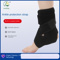 Attelle de cheville réglable pour la course, le fitness, le cyclisme et les sports d'hiver, avec attelle amovible intégrée pour la prévention des blessures