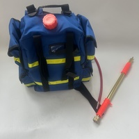 JMFIRE ZHASD-08 Tas Ransel Pemadam Kebakaran dengan Pistol Air Kapasitas 20-24L Mode Manual/Elektrik Ringan Fleksibel Softbody untuk Pemadam Kebakaran
