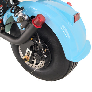 Moto électrique 8 pouces 48V20AH 1500W Batterie au plomb-acide Autonomie 50 km 20 km/h+ pour les trajets quotidiens - Product Image 1