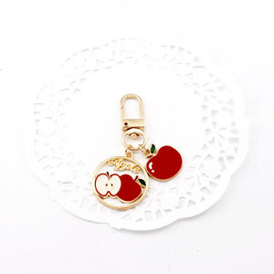 Llavero de aguacate y naranja para <span class=keywords><strong>Airpods</strong></span>, llavero personalizado de frutas frescas, llavero de cereza y sandía de aleación, colgante de nuevo estilo. - Product Image 1