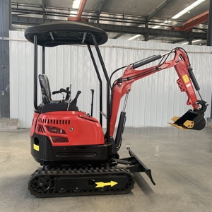 Miniexcavadora de orugas de 1 tonelada, 1.2T, 1.5T, 1.8T, la más vendida en Europa - Product Image 1