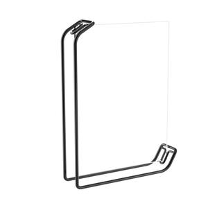 Cadre <span class=keywords><strong>photo</strong></span> décoratif en métal acrylique transparent de bureau en forme de L - Product Image 2