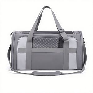 OEM Oxford One-Shoulder Zipper Closure Portable Cat <b>Pet</b> <b>Carrier</b> with Large Space and Breathable Design - Product Image 2