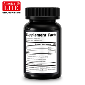 Etiqueta Personalizada Shecome, Suplemento Dietético Keto, Apoyo para el Control de Peso para Hombres y Mujeres, 60 Cápsulas Keto BHB - Product Image 6