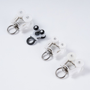 Curtain Roller Old-fashioned Track Pulley Straight Rail Curved Rail Hook Ring Slide Rail Accessories, Wholesale Big Discount - Product Image 1