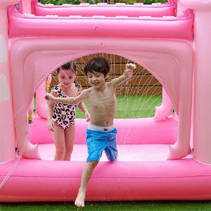 Castillo Inflable con Piscina de Agua, Venta al Por Mayor de Fábrica, Piscina de Juegos con Aspersor para Niños con Impresión Personalizada OEM - Product Image 2