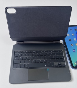 Cho <span class=keywords><strong>iPad</strong></span> 11 A16 2025 10 10.9 2022 không khí 11 Pro 11 mỏng từ ma thuật bàn phím trường hợp 7 màu backlit với đa cảm ứng Trackpad - Product Image 5