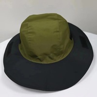 Sombrero de Pesca y Montañismo Casual, Ajustable, 100% Acrílico, con Forro de Malla, Protección Solar, Impermeable, para Verano