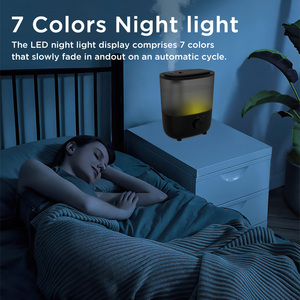 <span class=keywords><strong>Humidificador</strong></span> Evaporativo <span class=keywords><strong>LEVOIT</strong></span> para Dormitorio o Cuarto de Bebé, Filtros de Aire y Agua Dobles, Sensor Separado, Luz Azul, Luz Nocturna sin Contacto - Product Image 2