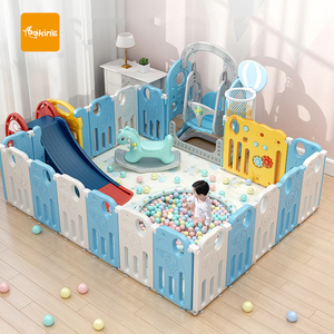 Clôture de parc pour bébé à panneaux Clôture de parc pour bébé personnalisée et colorée Clôture pour bébé et tout-petits - Product Image 1