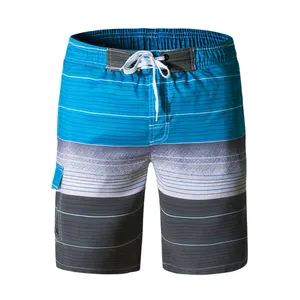 Polyester quick dry mesh inner board shorts custom surfing beach short custom printed swimwear men