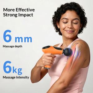 Mini pistolet de massage électrique pour les muscles, portable pour la remise en forme à domicile, relaxation du cou, des épaules et du corps, nouveau style avec plusieurs têtes - Product Image 3