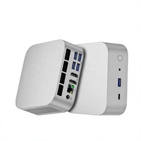 Mini PC AMD Ryzen 5 6600H, 16 Go de RAM LPDDR5 intégrée, SSD en option, ordinateur de bureau compact, Windows 11, WiFi 6, triple écran