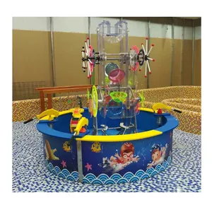 Table de jeu aquatique Équipement de musée des sciences pour enfants Équipement de terrain de jeu intérieur Les enfants jouent au château d'eau