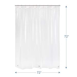 <span class=keywords><strong>Rideau</strong></span> <span class=keywords><strong>de</strong></span> <span class=keywords><strong>douche</strong></span> épais pliable 12mm, en plastique robuste avec revêtement, drap <span class=keywords><strong>de</strong></span> <span class=keywords><strong>douche</strong></span> PEVA transparent pour salle <span class=keywords><strong>de</strong></span> bains, bon marché - Product Image 6