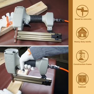 ST38H Clavadora <span class=keywords><strong>de</strong></span> hormigón resistente <span class=keywords><strong>de</strong></span> calibre 14 con bozal magnético, gatillo <span class=keywords><strong>de</strong></span> bloqueo <span class=keywords><strong>de</strong></span> seguridad, <span class=keywords><strong>pistola</strong></span> <span class=keywords><strong>de</strong></span> <span class=keywords><strong>clavos</strong></span> en T <span class=keywords><strong>de</strong></span> 3/4 "a 1-1/2" - Product Image 3