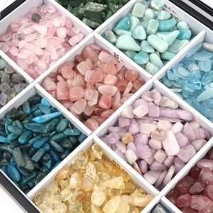 Cristales al por Mayor, Piedras Curativas Naturales de Chakra, Gravas de Cristal Pulido para Decoración - Product Image 4