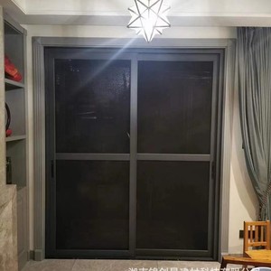 <b>Folding</b> <b>Screen</b> Door Stainless Steel Netting Modern Design Entry Insect Resistant Easy To Install - Product Image 3
