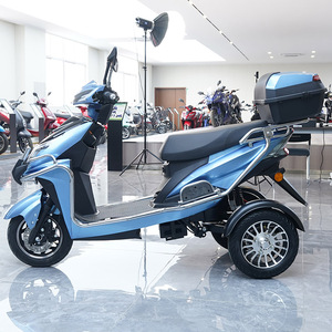 CKD SKD 500W 650W 800W 30km/h Speed Adult E Scooters 3 Wheel Tricycle Bike - Product Image 4