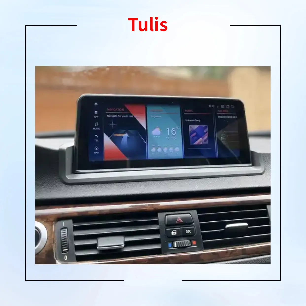 Tulis Android 13 lettore DVD per Auto Touch Screen per BMW 3 serie E90 E91 E92 E93 2004-2011 Carplay Android Auto navigazione WIFI