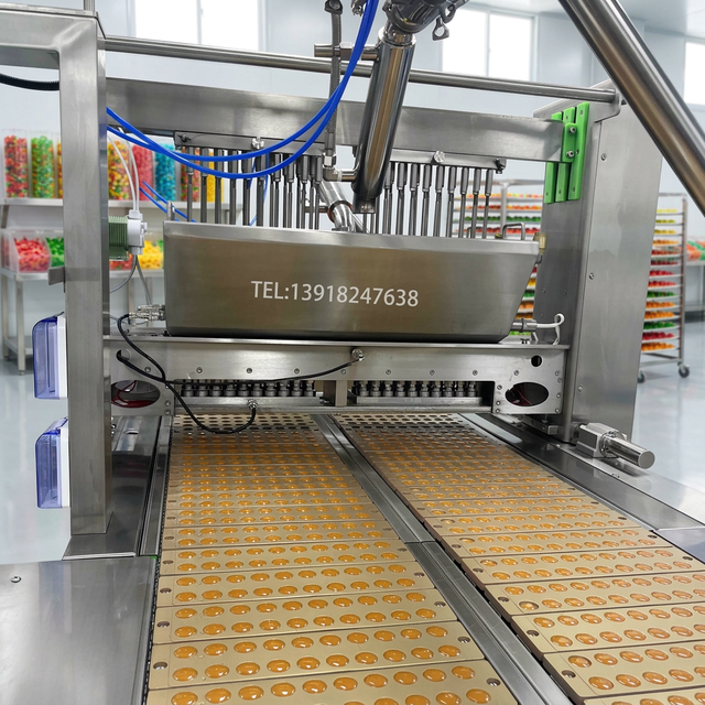 SGDQ300 High Quality Starchless Health Gummy Production Machine Soft Fruit Juicy Candy Depositing Line