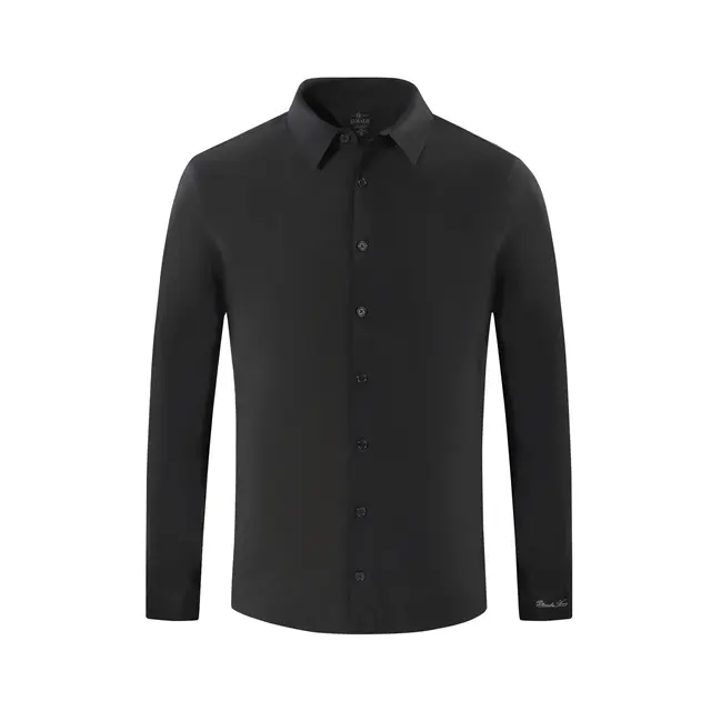 Men's Fully Taped Seam Shirt Long Sleeve Classic Men Formal Dress Shirt Clothing Business Men's Shirts