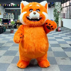 Disfraz de Mascota Inflable de Gato Gordo Amarillo de 2M/2.6, Disfraz de Mascota de Anime de <span class=keywords><strong>Halloween</strong></span> Personalizado - Product Image 1