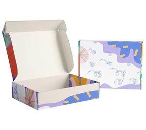 Factory Direct Wholesale Customized Size Recycled Materials Embossing Foldable Corrugated <b>Paper</b> Box Mailer Box for Cosmetics - Product Image 6