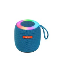 Nuevo Altavoz Inalámbrico USB ABS Portátil con Tarjeta Mini Estéreo de Alta Potencia para Escritorio, Subwoofer Sobrepotente RGB Resistente al Agua