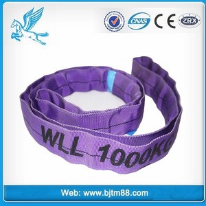 天馬ポリエステル吊り上げスリングウェビング4m丸型スリングGS CE ISO9001認証<span class=keywords><strong>25mm</strong></span>幅 - Product Image 5