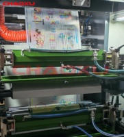 Machine d'impression flexographique de type stack 150 m/min, impression recto-verso, type engrenage, anilox céramique