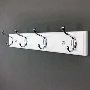 Crochets muraux multifonctionnels auto-adhésifs pour cuisine et salle de bain, motif uni, avec rangée de cristaux, vente en gros - Product Image 2