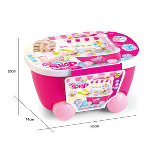Chariot de Glaces Jouets pour Enfants, Ensembles de Cuisine en Plastique, Camion de Restauration, Jeu d'Imitation, Chariot de Glaces Jouet pour Enfants - Product Image 4