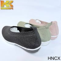 Baskets tricotées à enfiler pour femmes, respirantes, légères, décontractées, pour la marche, confortables, chaussures quotidiennes, vente en gros disponible